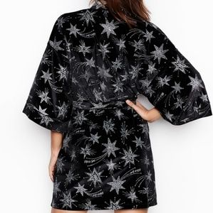 Victoria's Secret Velvet Star Kimono Robe